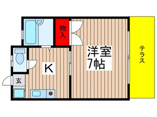 パインズコ－トの物件間取画像